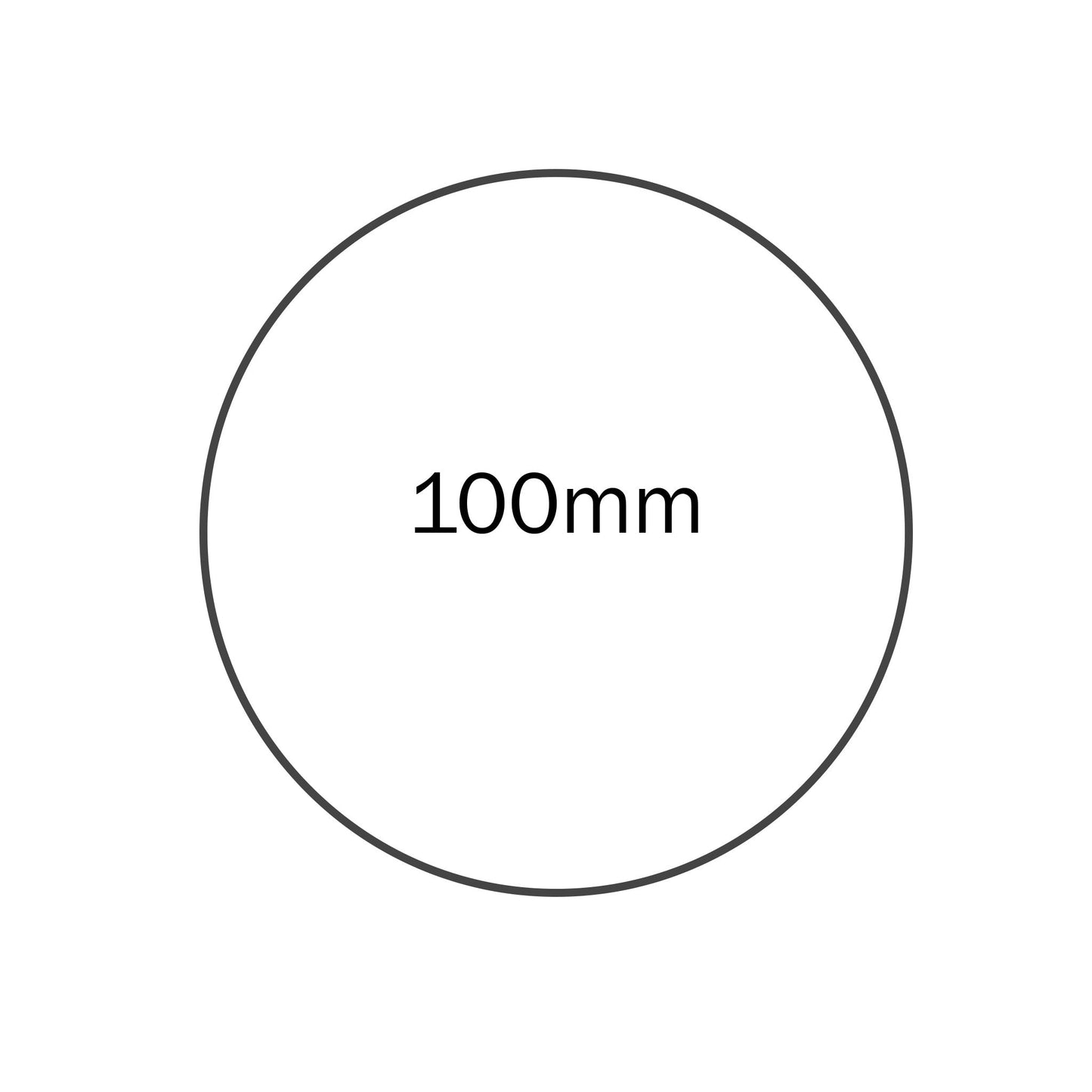 100mm Round Base - Battlefield Accessories