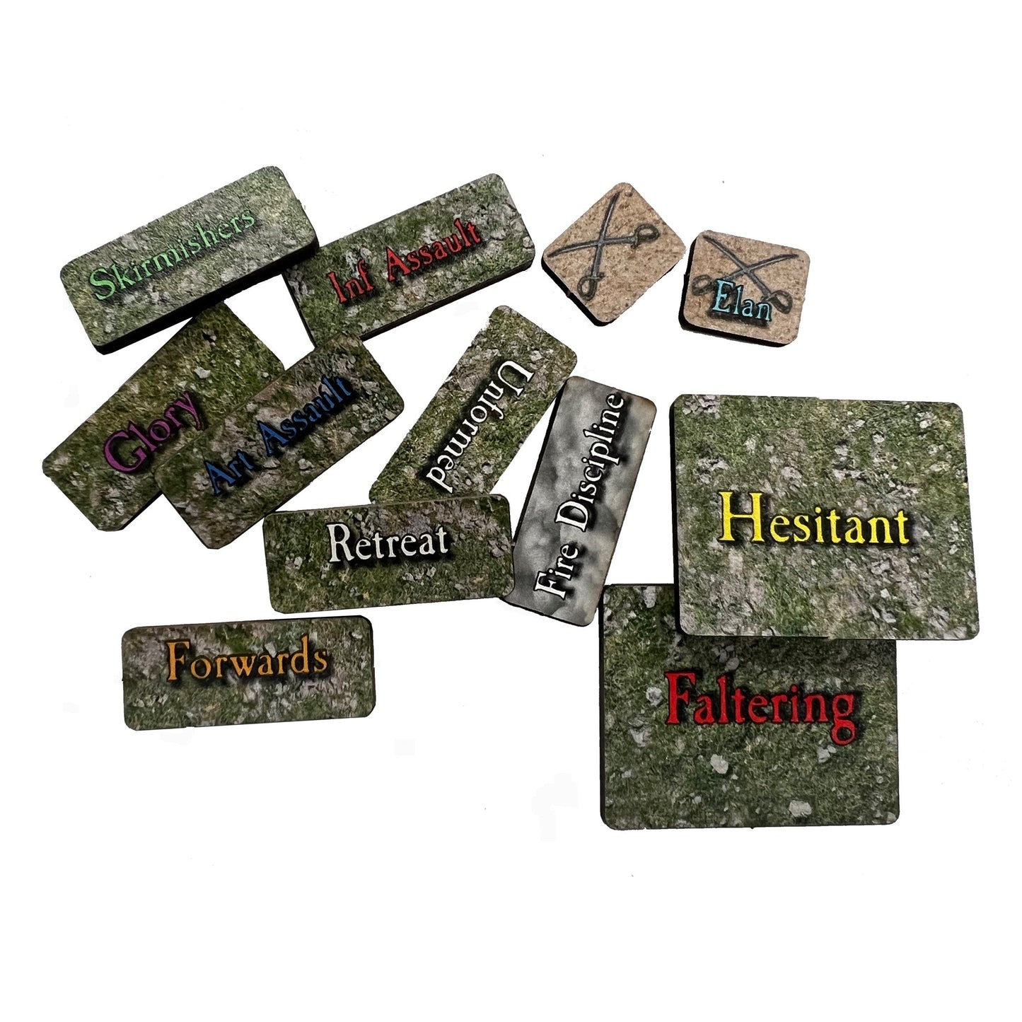General d Armee 2 Game Markers (TTR) - Battlefield Accessories