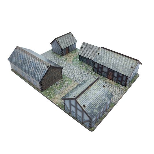Village 1 Built up area 10mm (TTR) - Battlefield Accessories