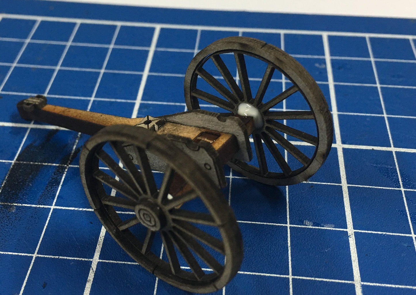 28mm ACW Gun Carriage - Battlefield Accessories