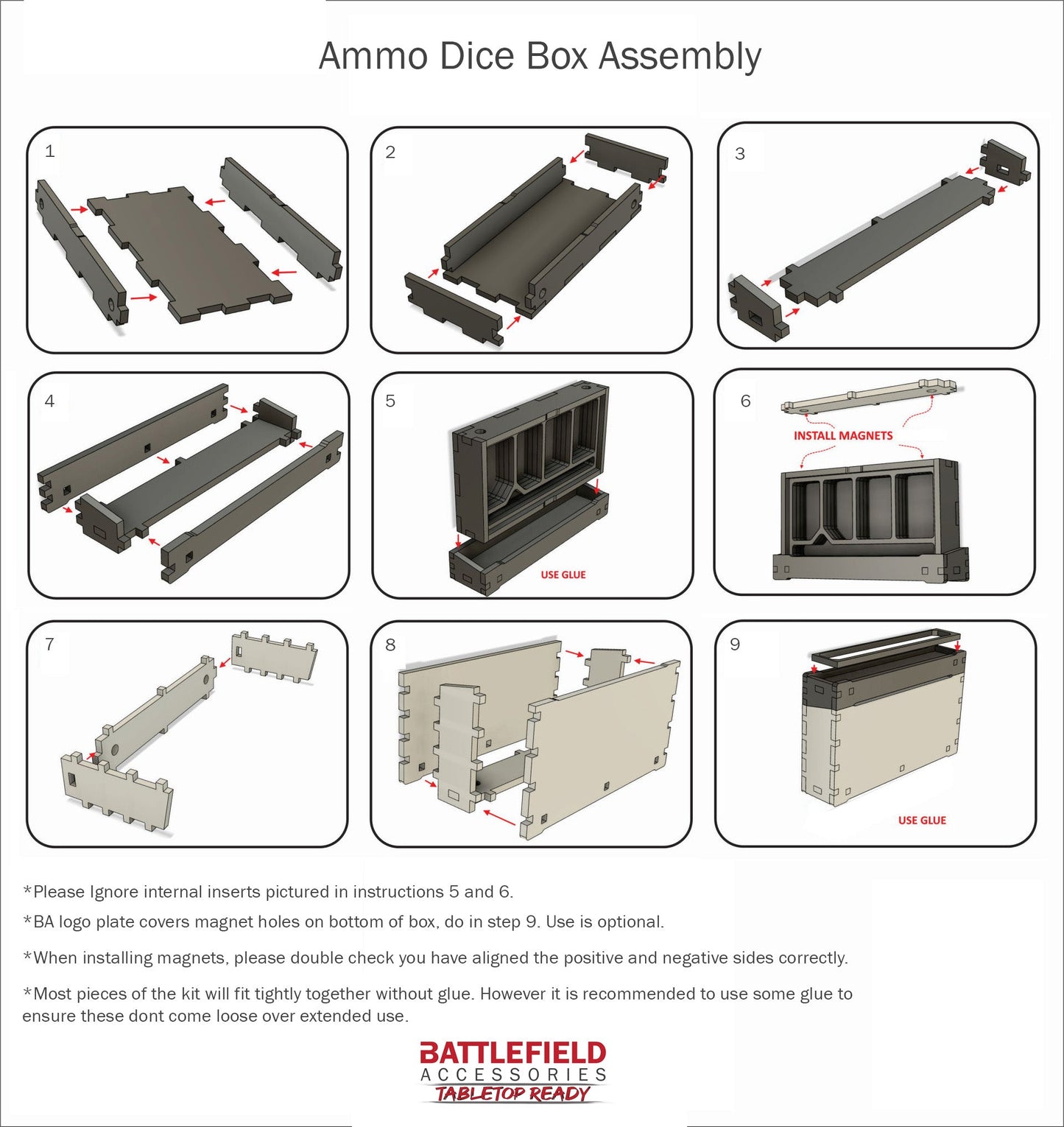 Ammo Dice Box - Battlefield Accessories