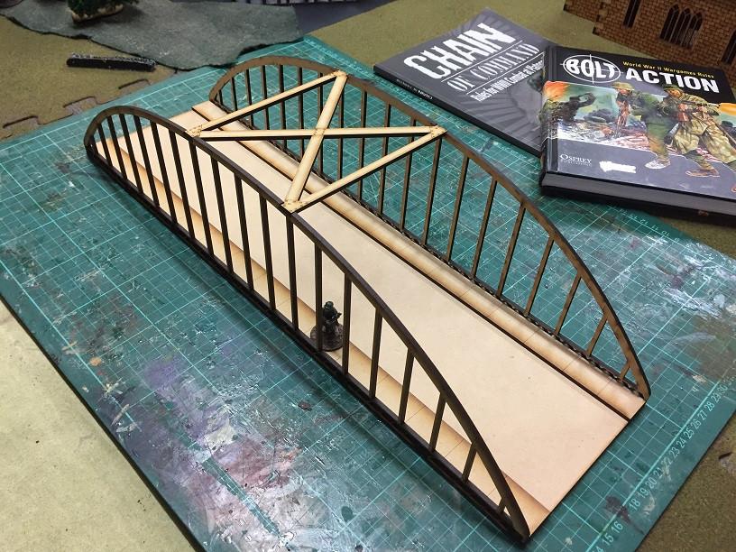 Arnhem Style Bridge 28mm - Battlefield Accessories