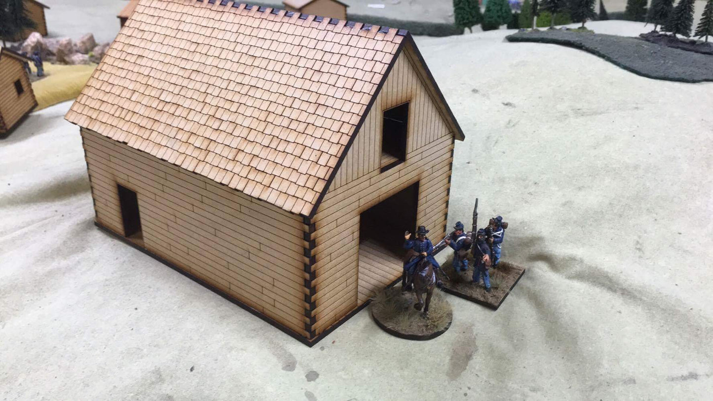 Barn - 28mm - Battlefield Accessories