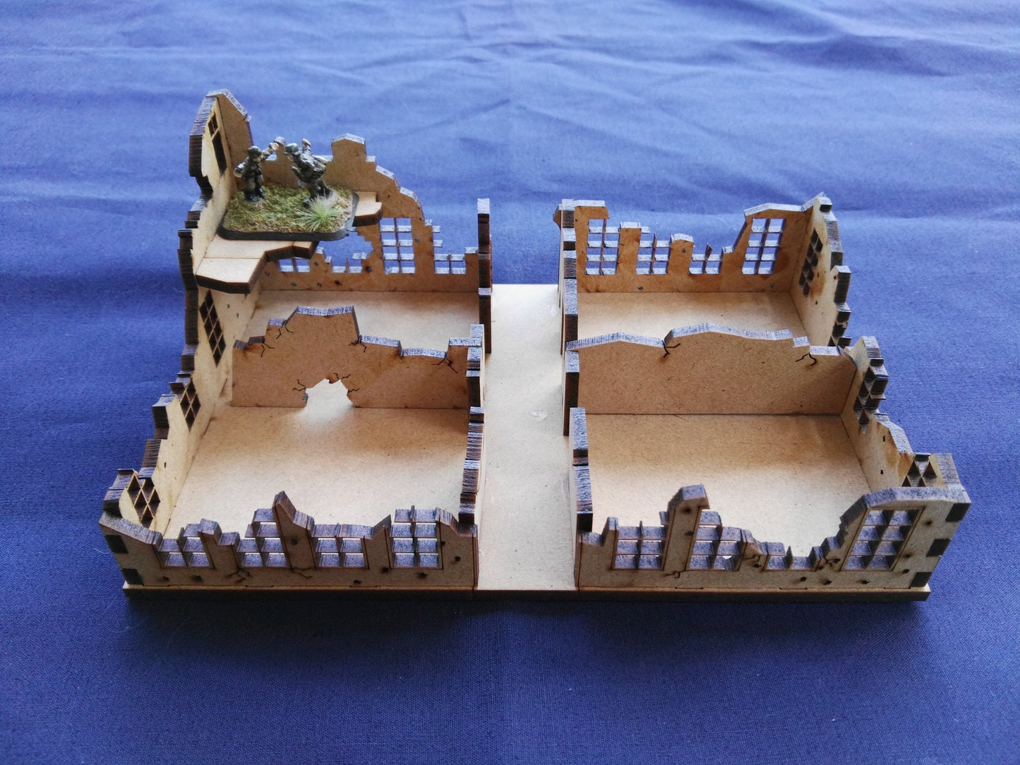 Bombed Apartment Building 4- 15mm - Battlefield Accessories