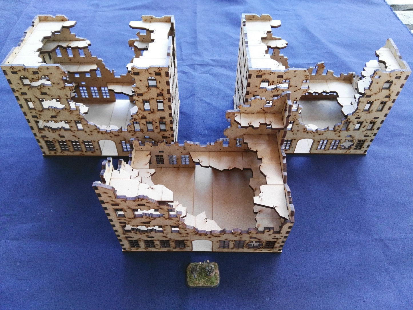 Bombed Apartment Set- 15mm - Battlefield Accessories