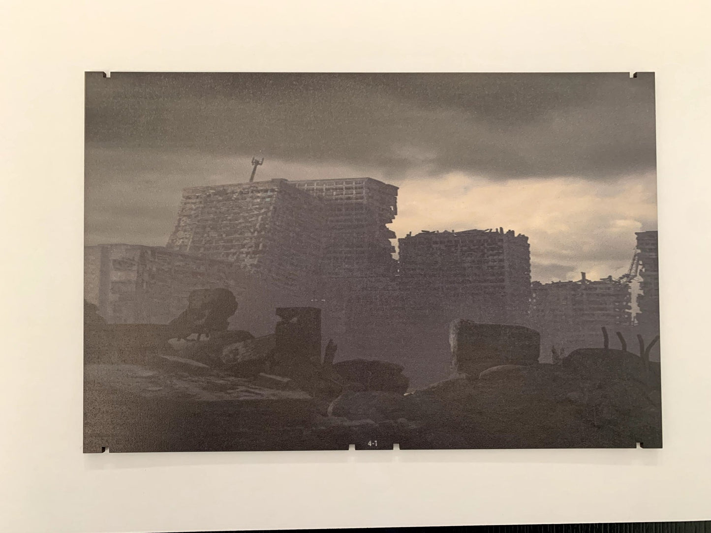 Dark Apocalypse Backdrop 4ft (TTR) - Battlefield Accessories