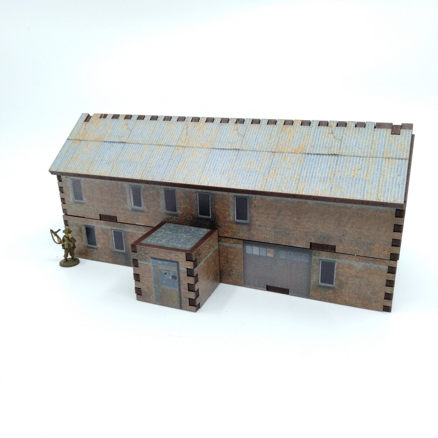 Double Story Warehouse - 15mm (TTR) (Two Variants) - Battlefield Accessories