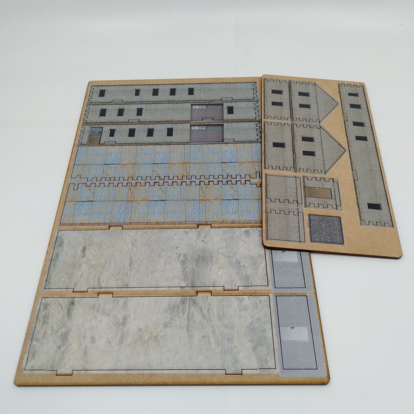 Double Story Warehouse - 15mm (TTR) (Two Variants) - Battlefield Accessories