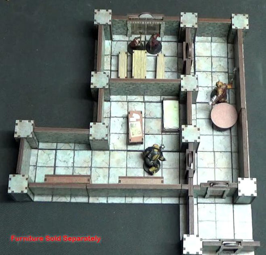 Dungeon Tiles Beginners Set (TTR) - Battlefield Accessories