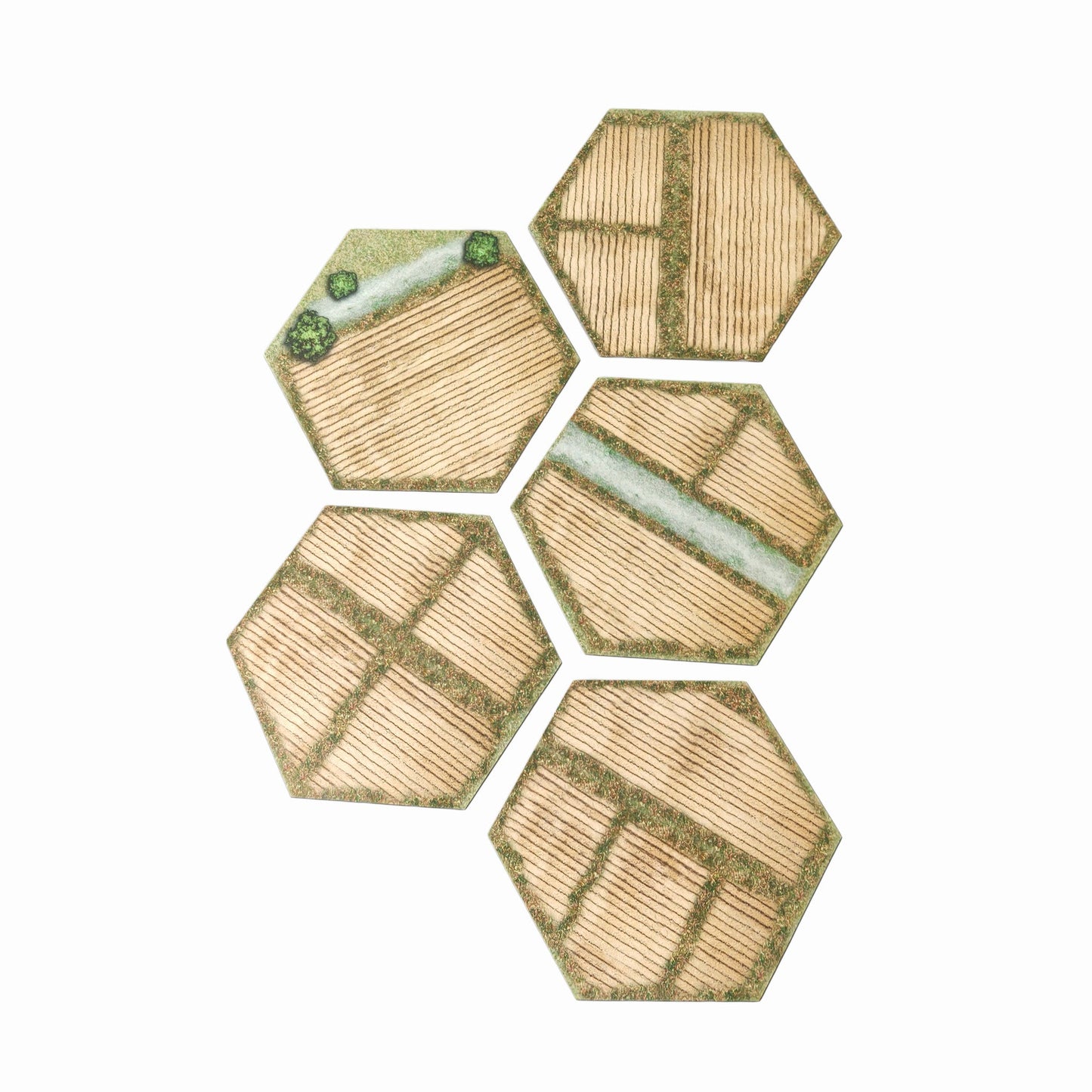 Fallow Fields - Flex Hex add on pack (TTR) - Battlefield Accessories