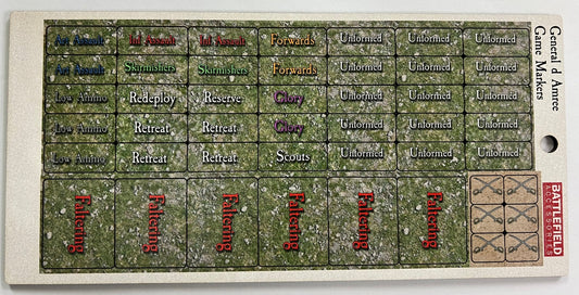 General d Armee 2 Game Markers (TTR) - Battlefield Accessories