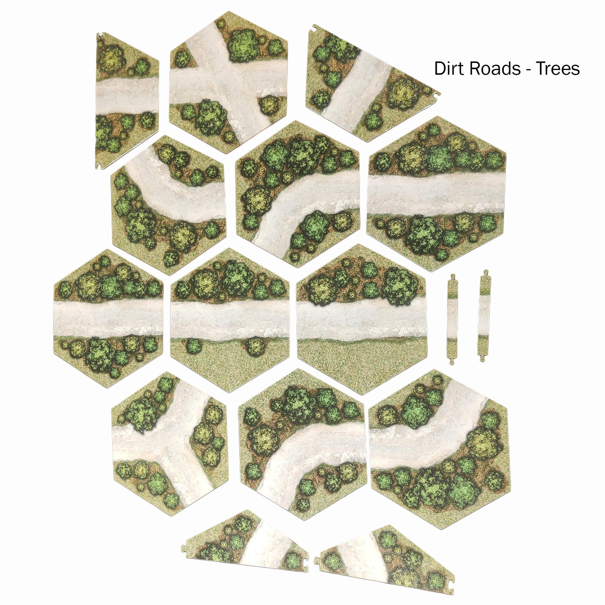 Grass Flex Hex Board 180 x 120 (TTR) - Battlefield Accessories