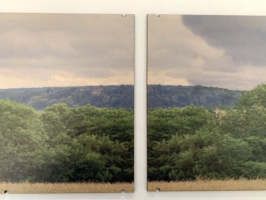 Green Hills Backdrop 4ft or 6ft (TTR) - Battlefield Accessories