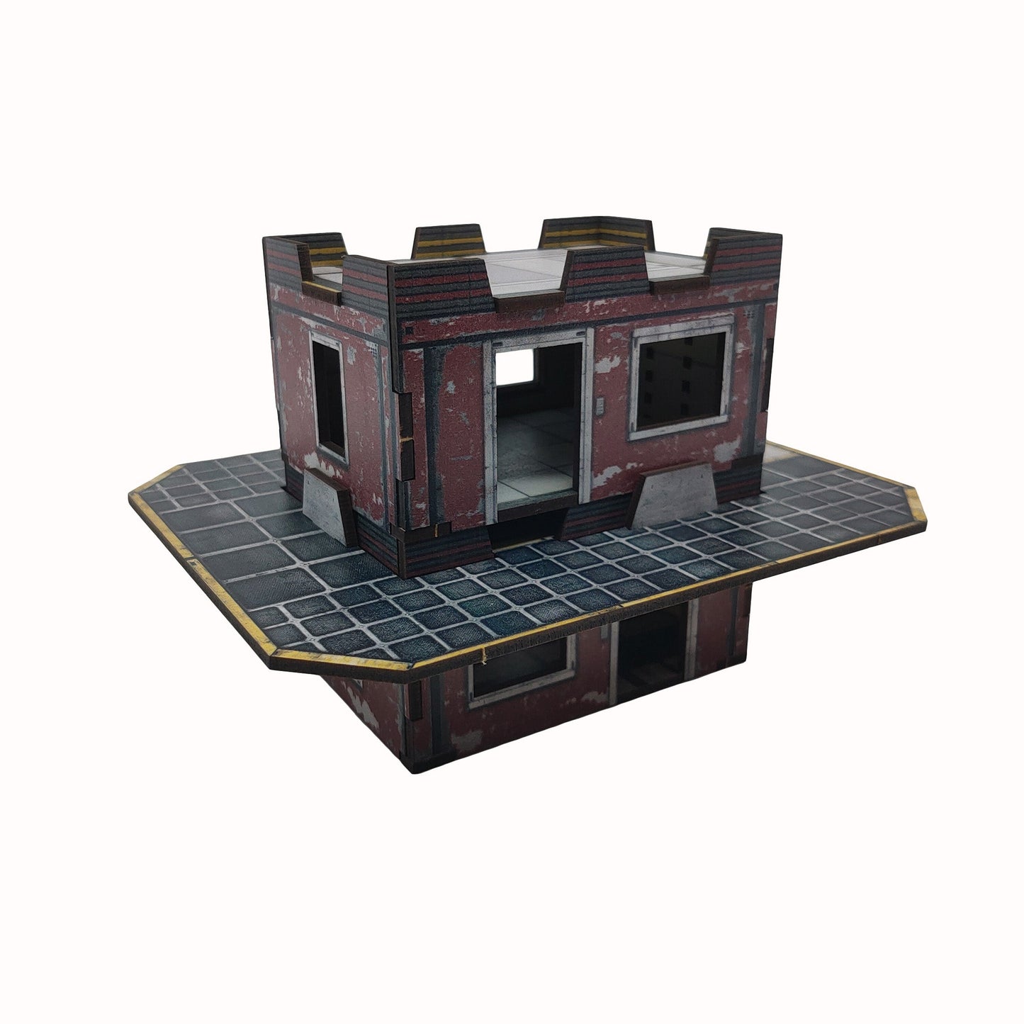Hab Unit 1 Tower - 28mm (TTR) - Battlefield Accessories