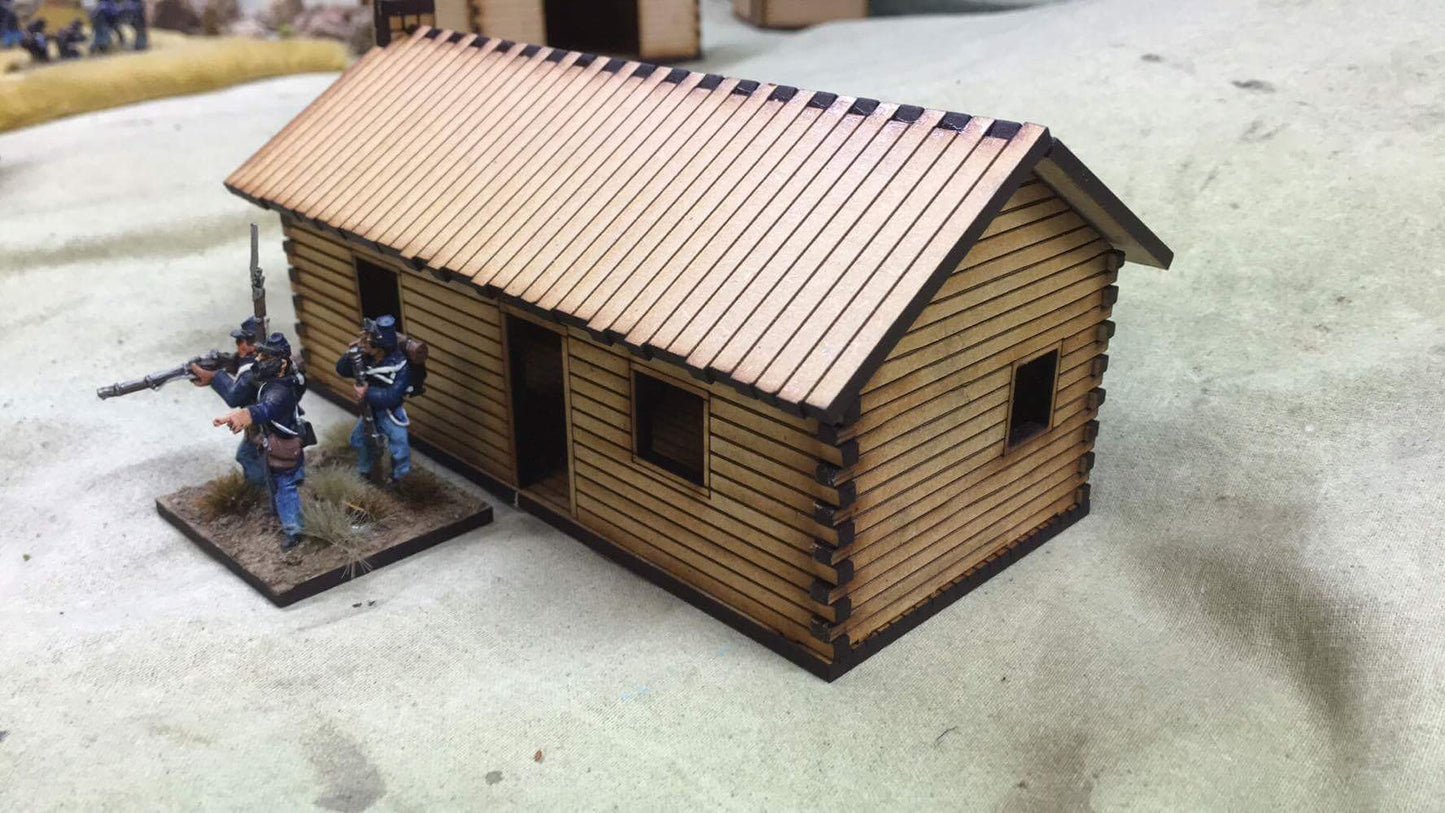 Log Cabin 3 - 28mm - Battlefield Accessories