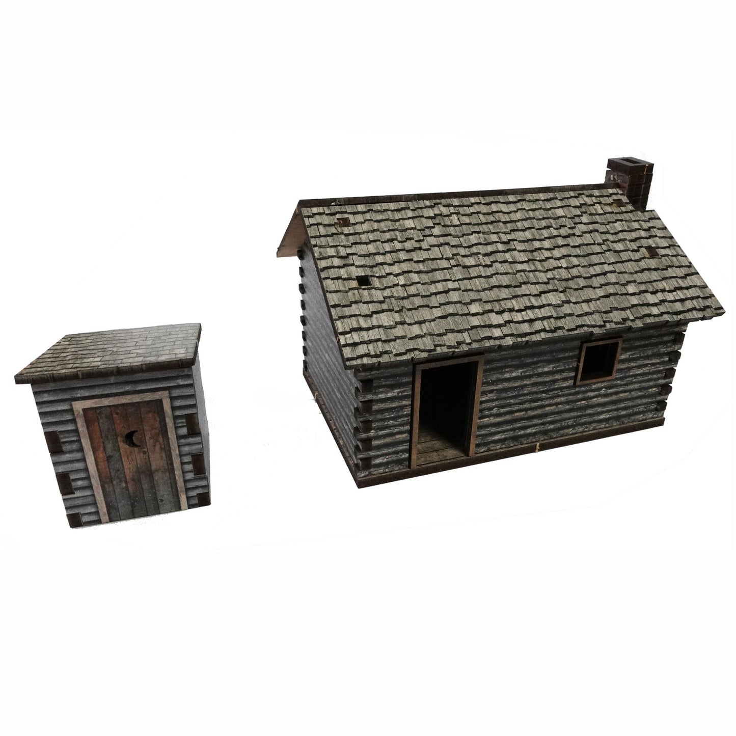 Log Cabin 3 - 28mm (TTR) - Battlefield Accessories