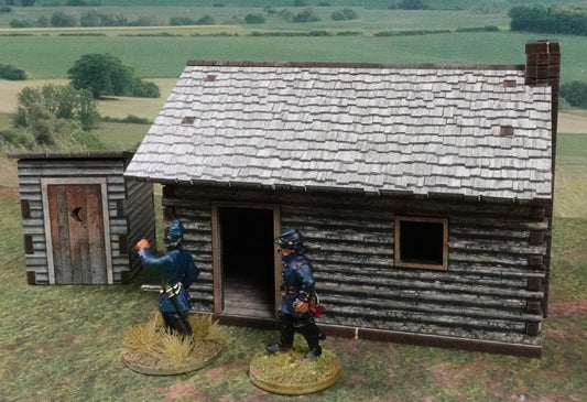 Log Cabin 3 - 28mm (TTR) - Battlefield Accessories