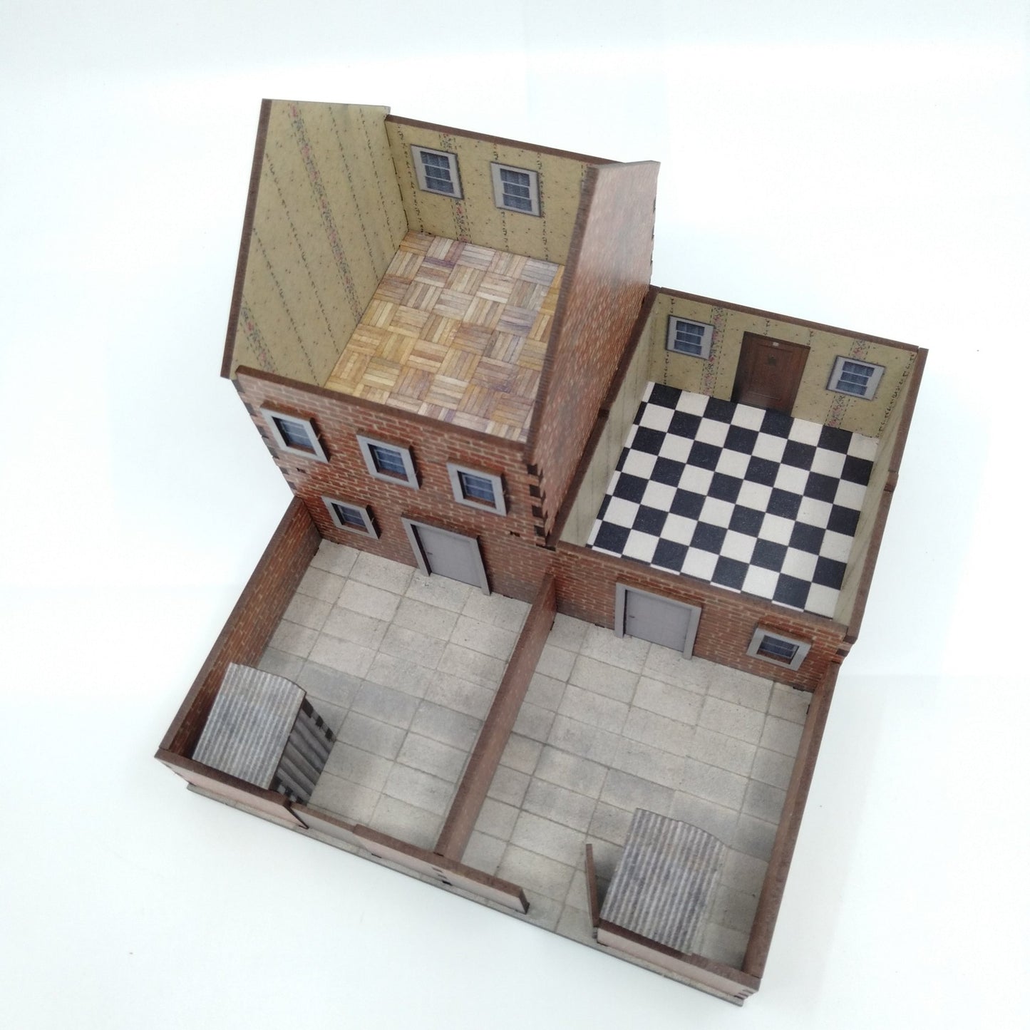 Row House - 28mm (TTR) - Battlefield Accessories