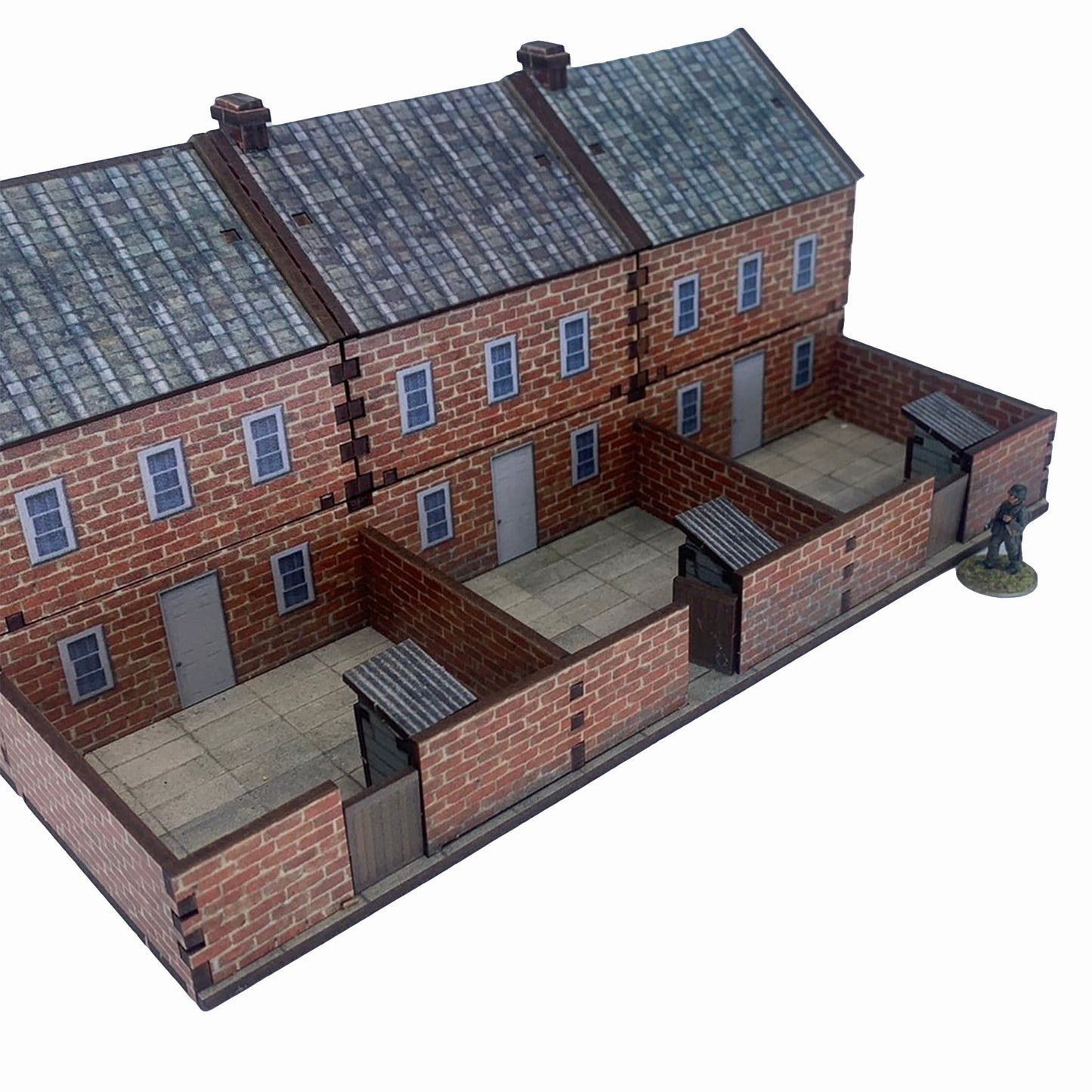 Row Houses - 20mm (TTR) - Battlefield Accessories