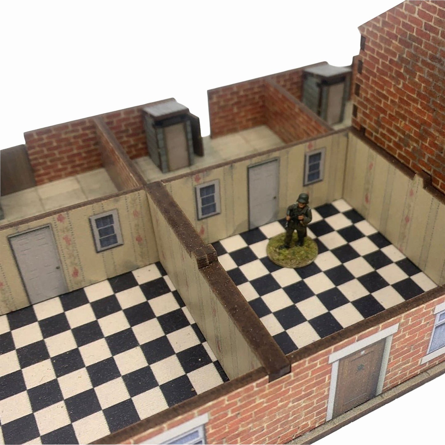 Row Houses - 20mm (TTR) - Battlefield Accessories