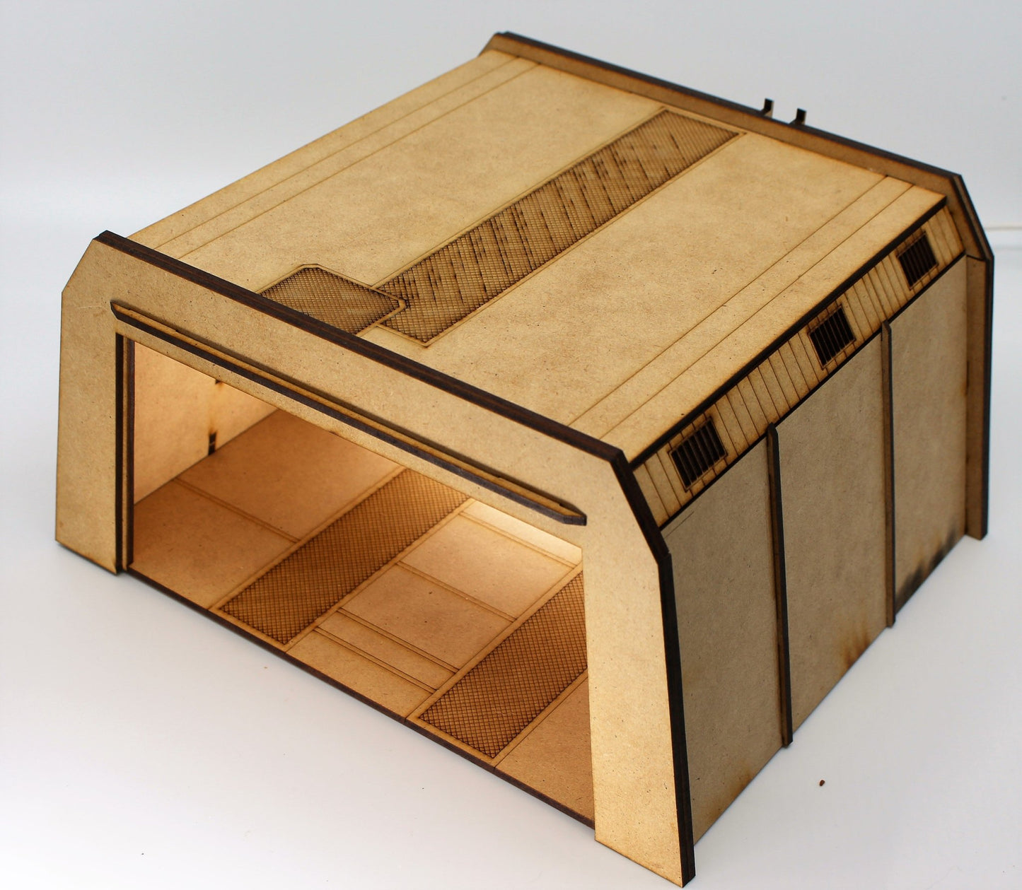 Sci-Fi Large Vehicle Hangar 28mm - Battlefield Accessories