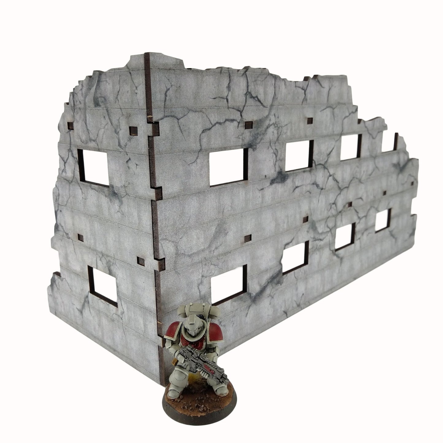 Scifi City Ruin 3 - 28mm (TTR) - Battlefield Accessories