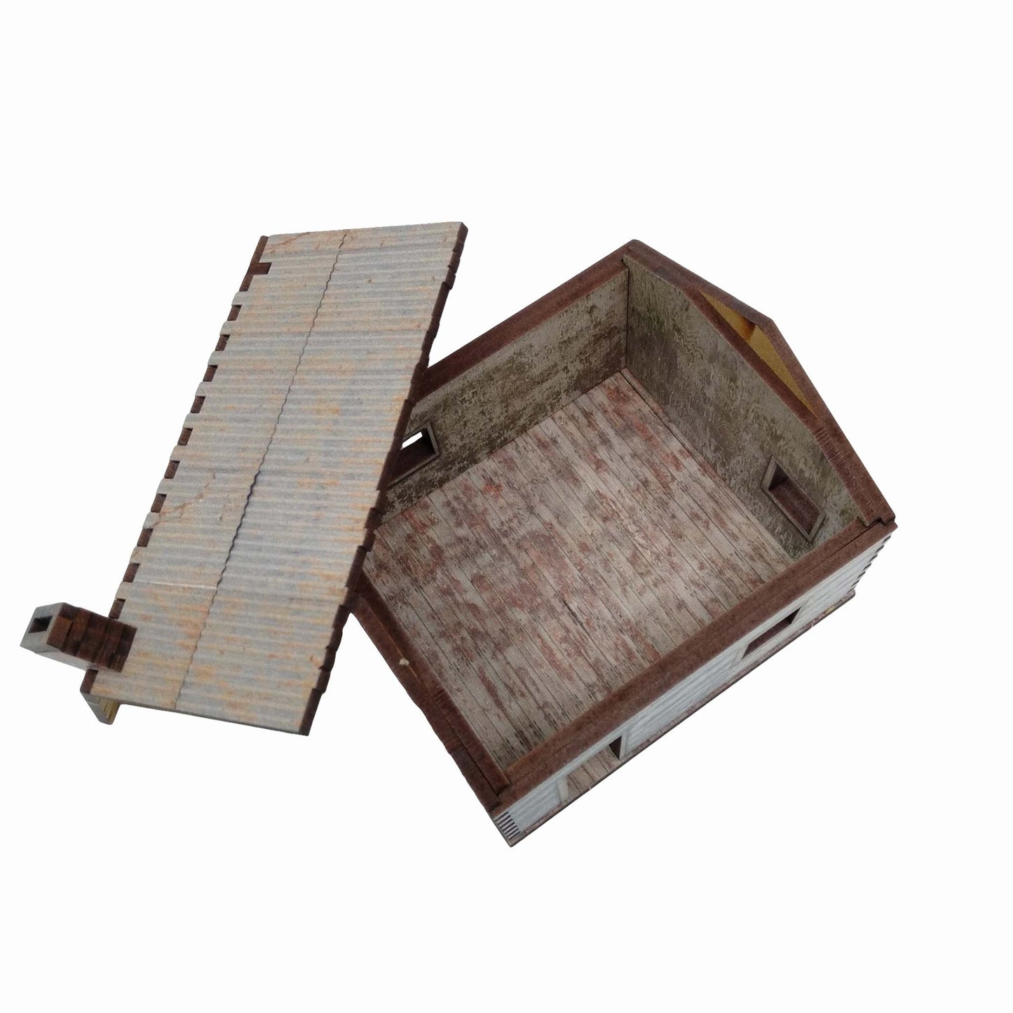 Village House 5 Wood - 28mm (TTR) - Battlefield Accessories