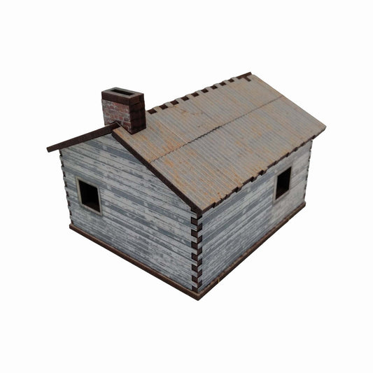 Village House 5 Wood - 28mm (TTR) - Battlefield Accessories