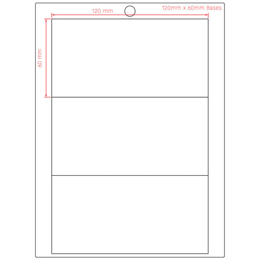 120 x 60 Bases