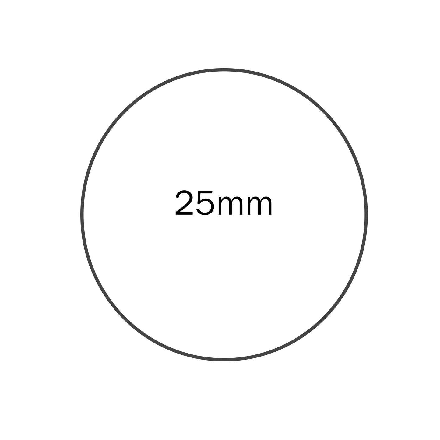 25mm Round - Battlefield Accessories
