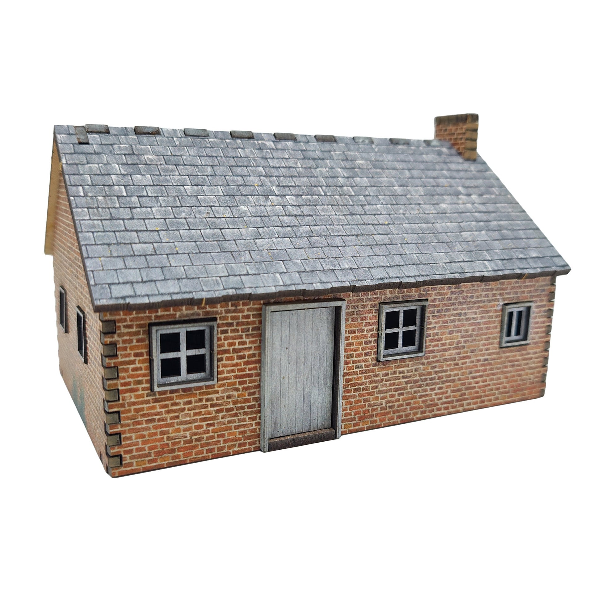 Village House 2 Brick - 28mm (TTR) - Battlefield Accessories