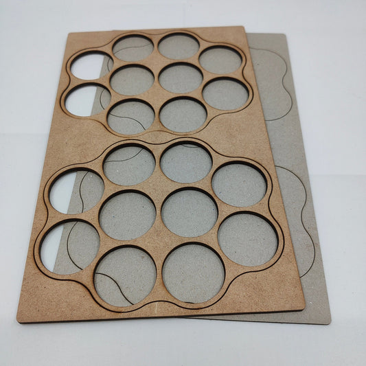 10 Man Movement Tray (32mm) - Battlefield Accessories