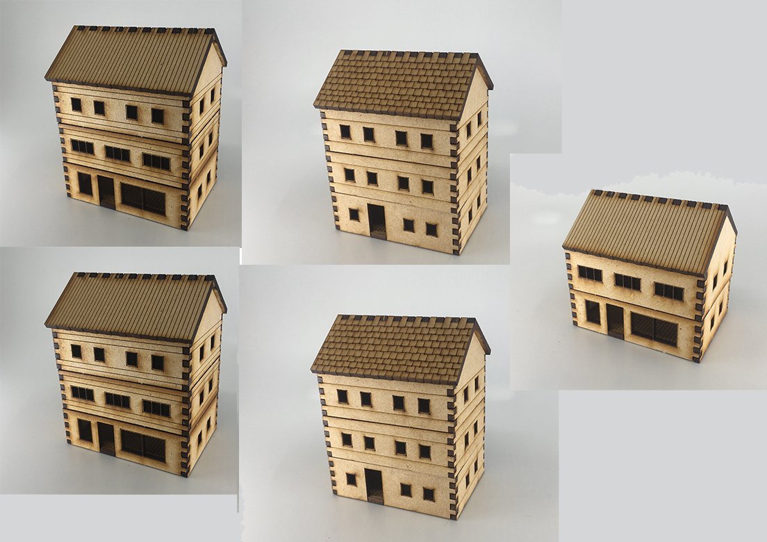 15mm Multi Story Pack - Battlefield Accessories