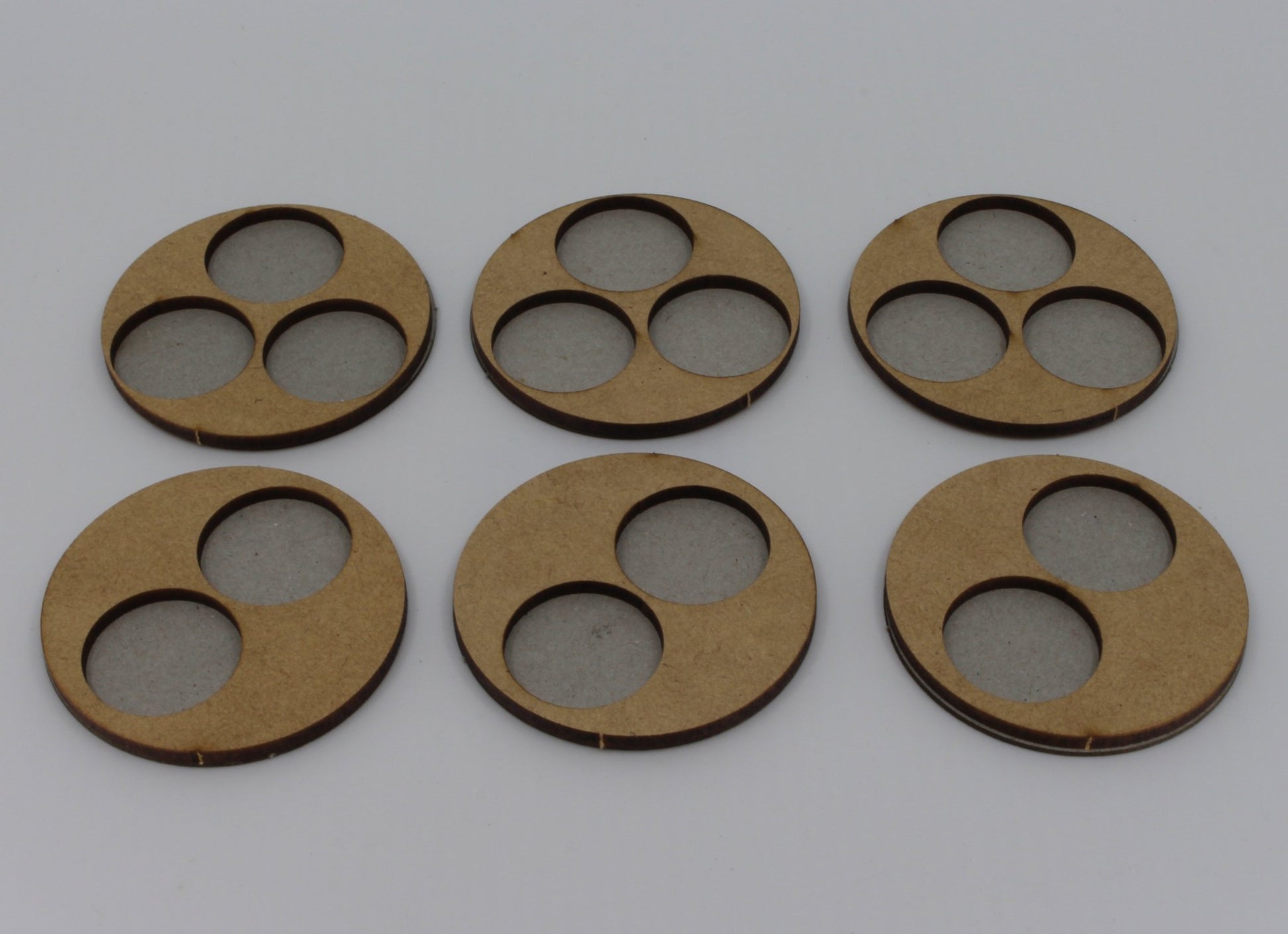 60mm Circle Skirmish Tray - Battlefield Accessories