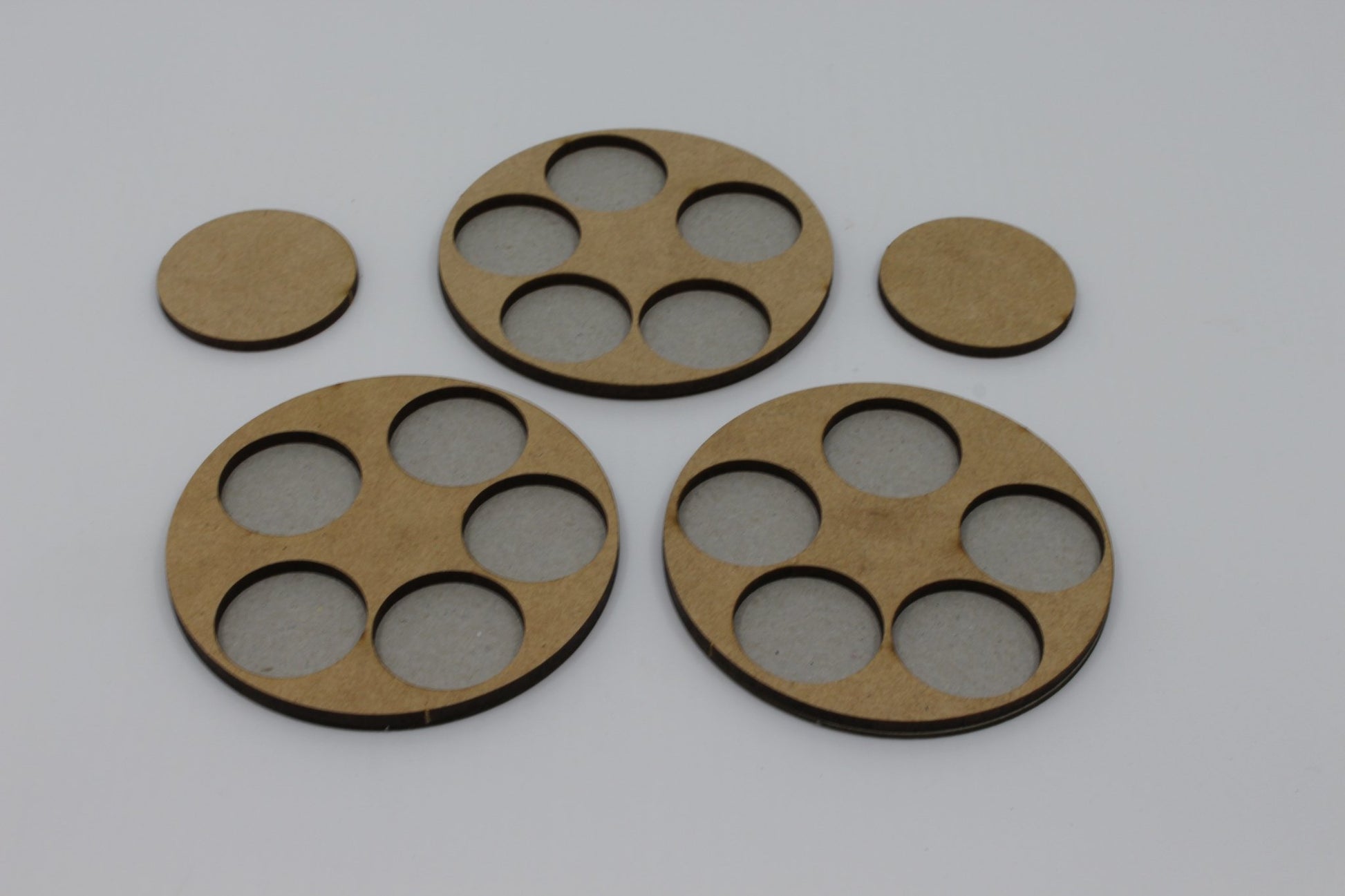 80mm Circle Tray - Battlefield Accessories
