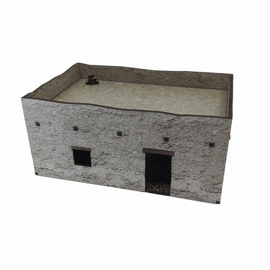 Adobe House 2 - 28mm (TTR) - Battlefield Accessories