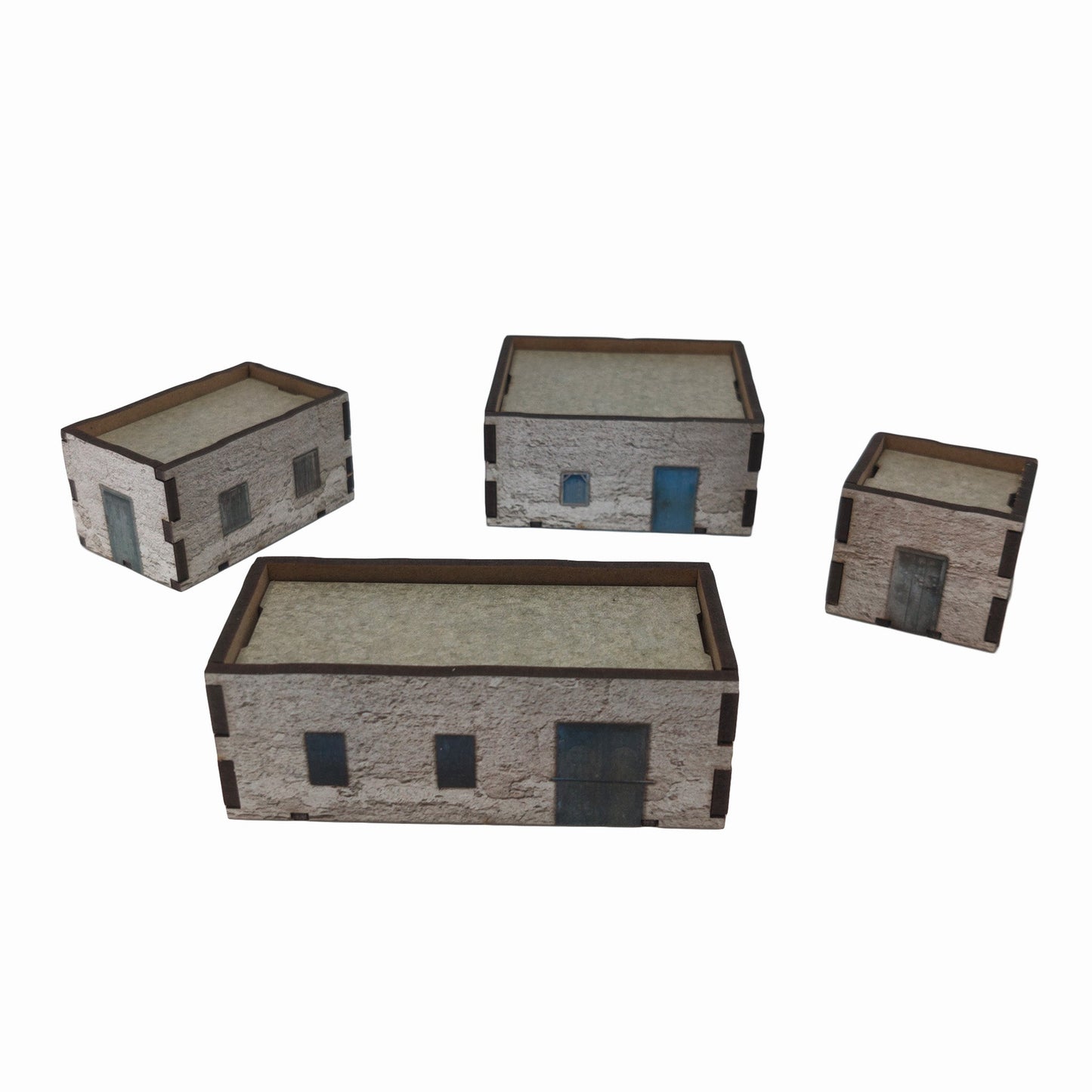 Adobe Houses - 15mm (TTR) - Battlefield Accessories