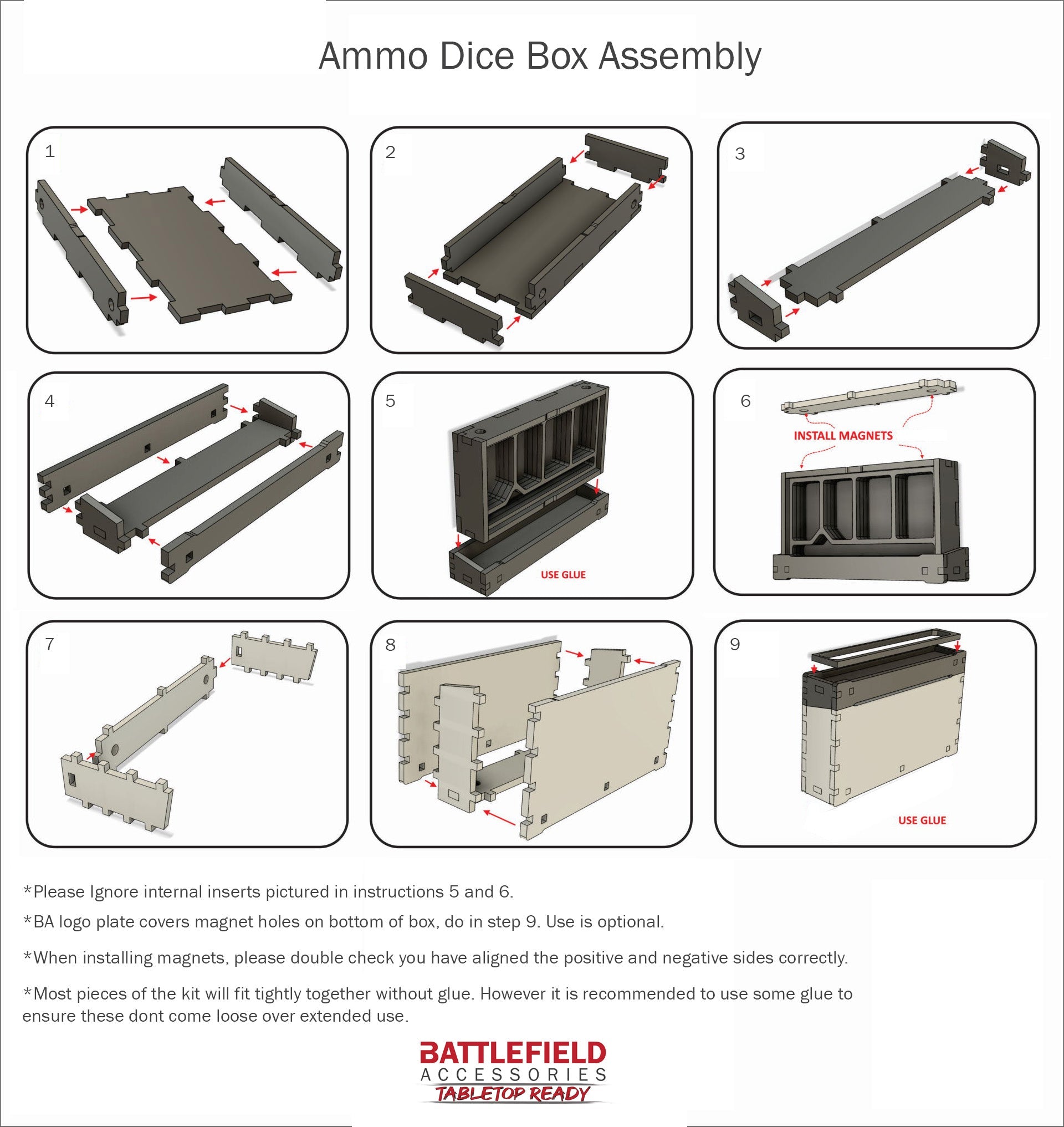 Ammo Dice Box - Battlefield Accessories