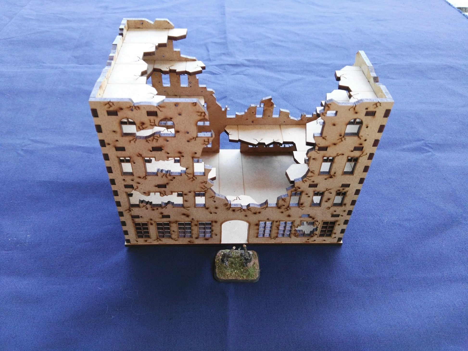 Bombed Apartment Building 3 - 15mm - Battlefield Accessories