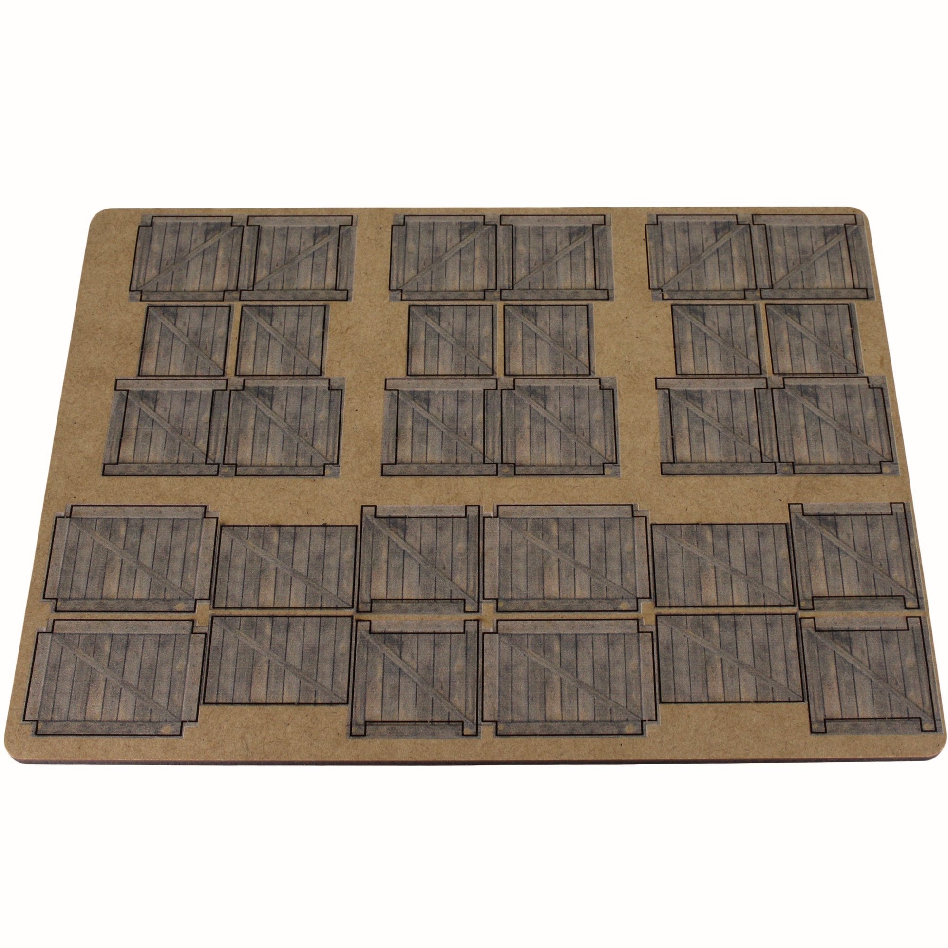 Crates Light - 28mm (TTR) - Battlefield Accessories