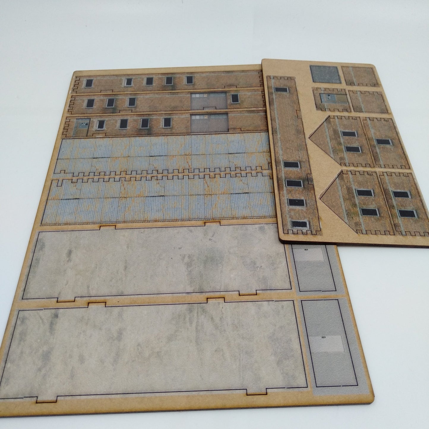 Double Story Warehouse - 15mm (TTR) (Two Variants) - Battlefield Accessories