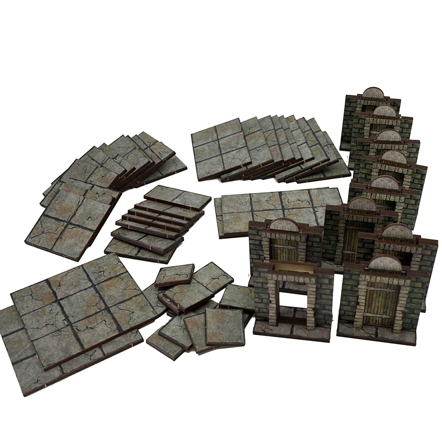 Dungeon Tiles Floor & Doors (TTR) - Battlefield Accessories