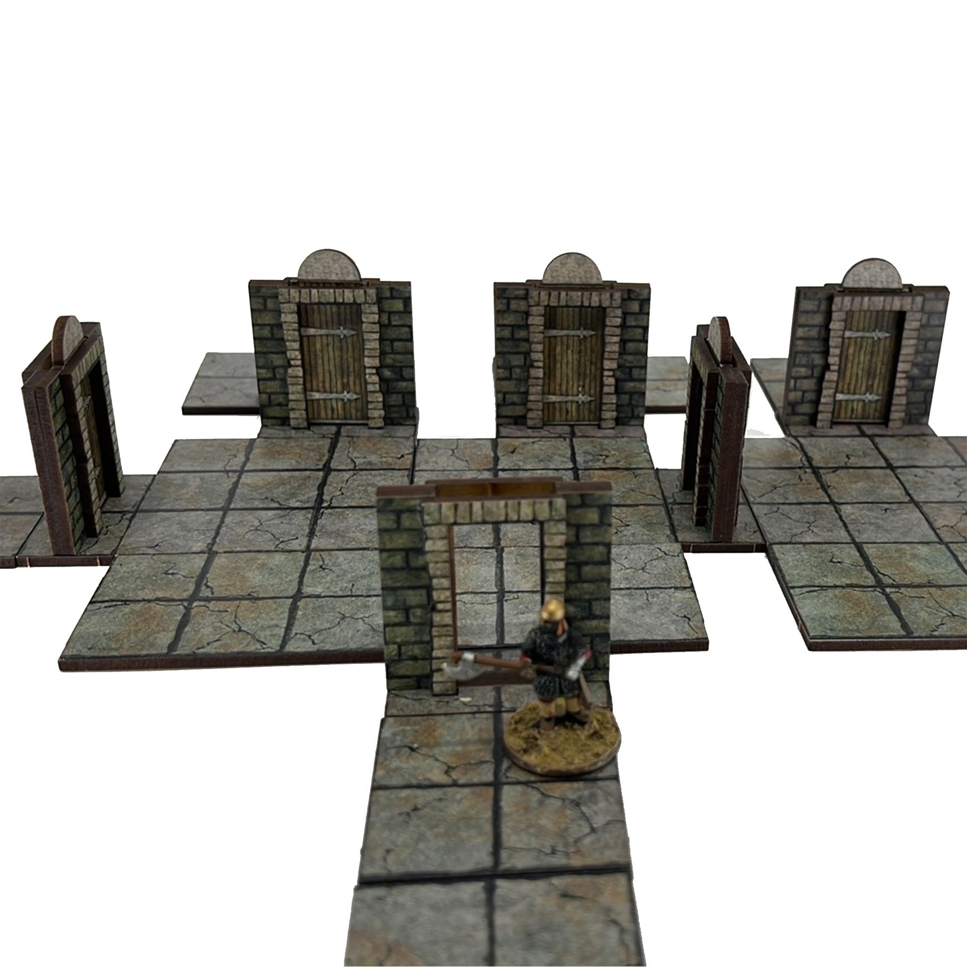 Dungeon Tiles Floor & Doors (TTR) - Battlefield Accessories