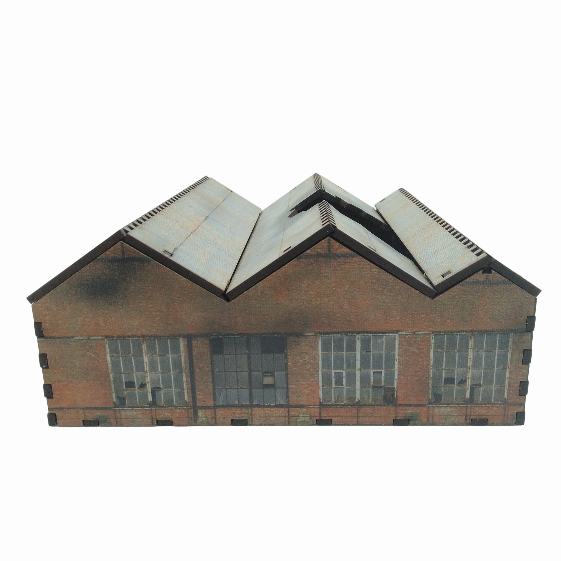 Factory Red Brick - 15mm (TTR) - Battlefield Accessories