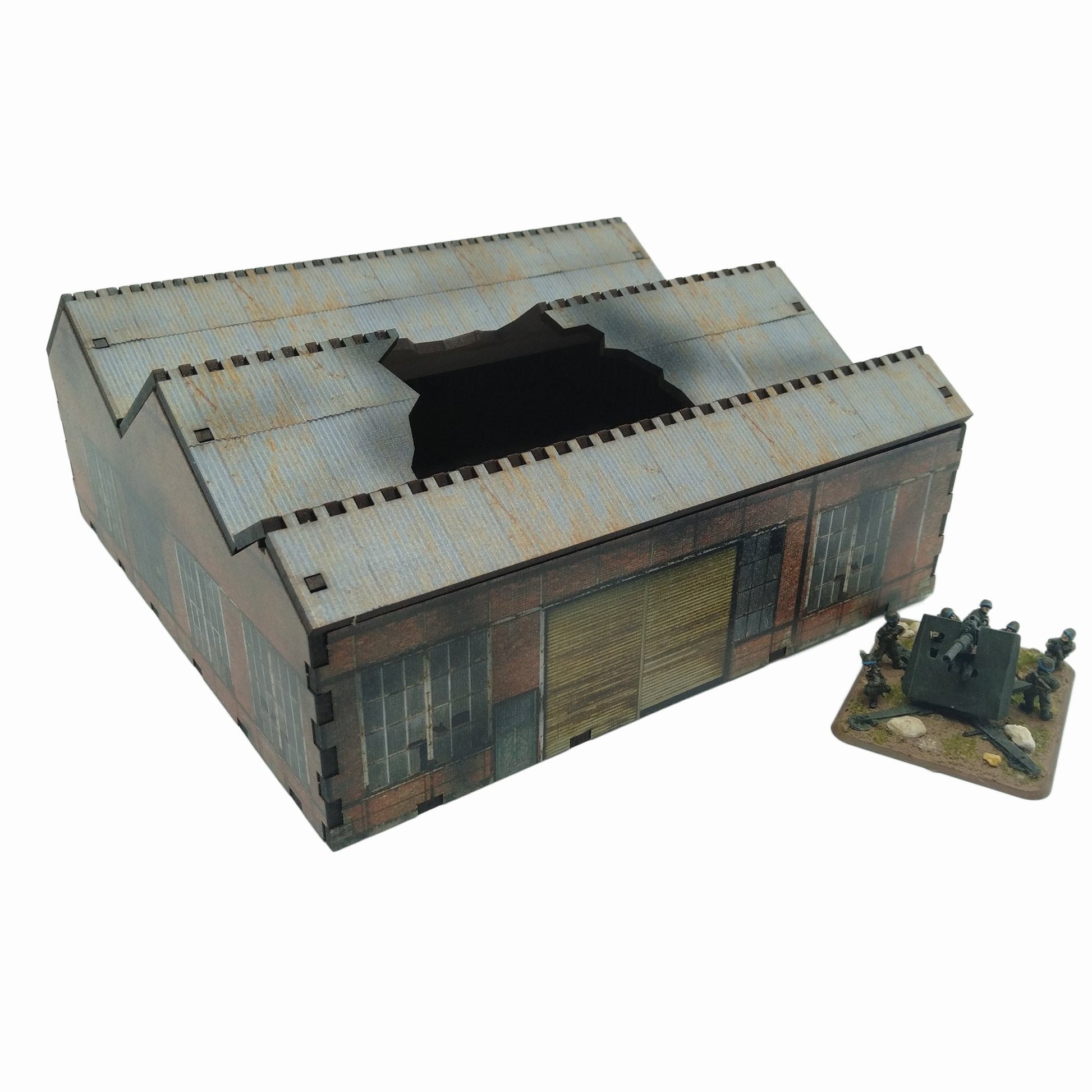 Factory Red Brick - 15mm (TTR) - Battlefield Accessories