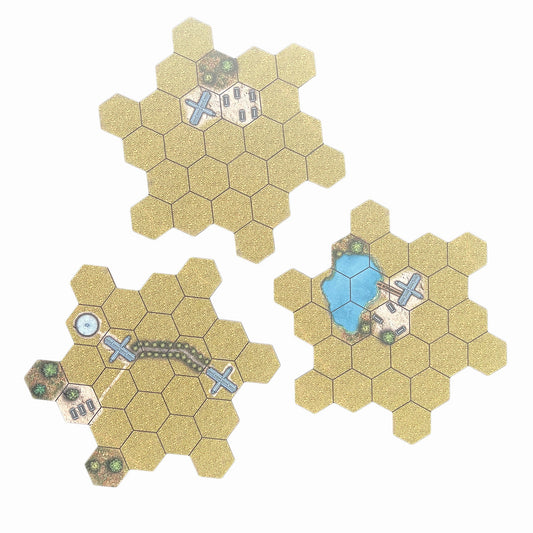 Fields - microscale flex hex add on pack (TTR) - Battlefield Accessories