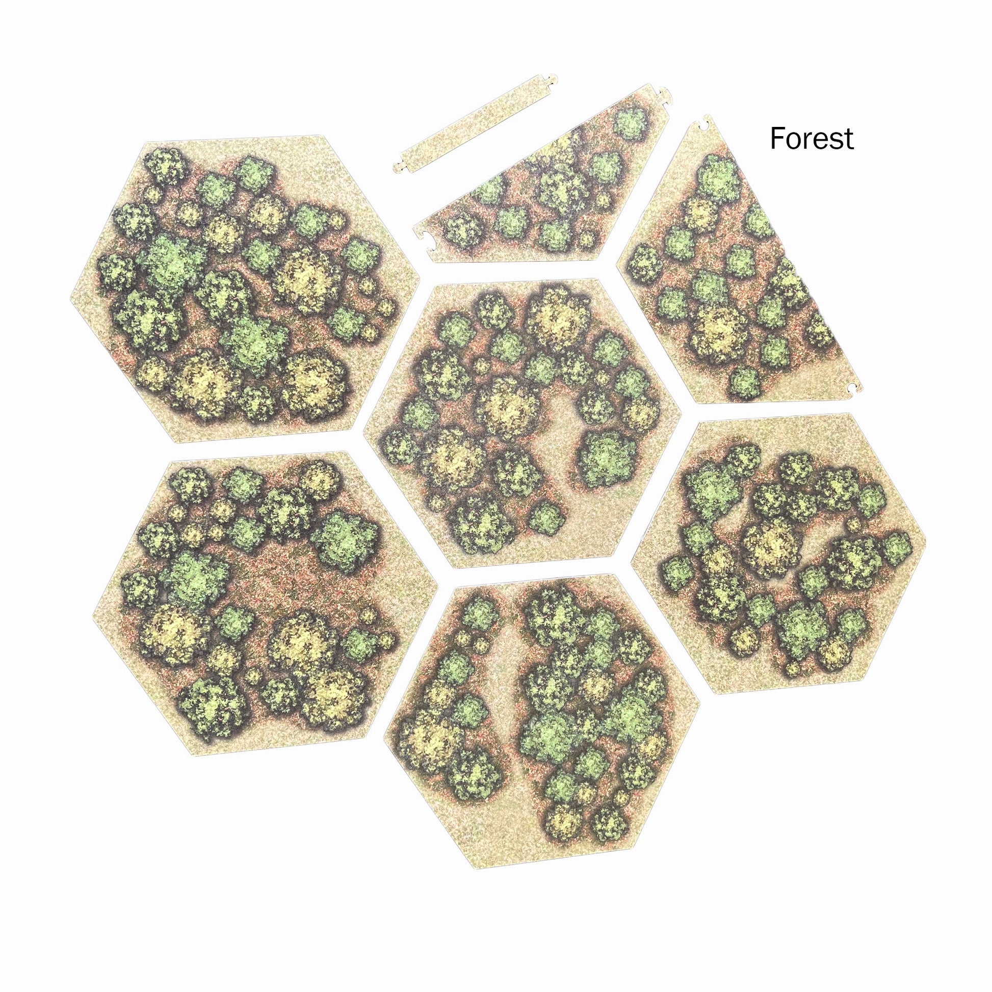 Grass Flex Hex Board 180 x 120 (TTR) - Battlefield Accessories