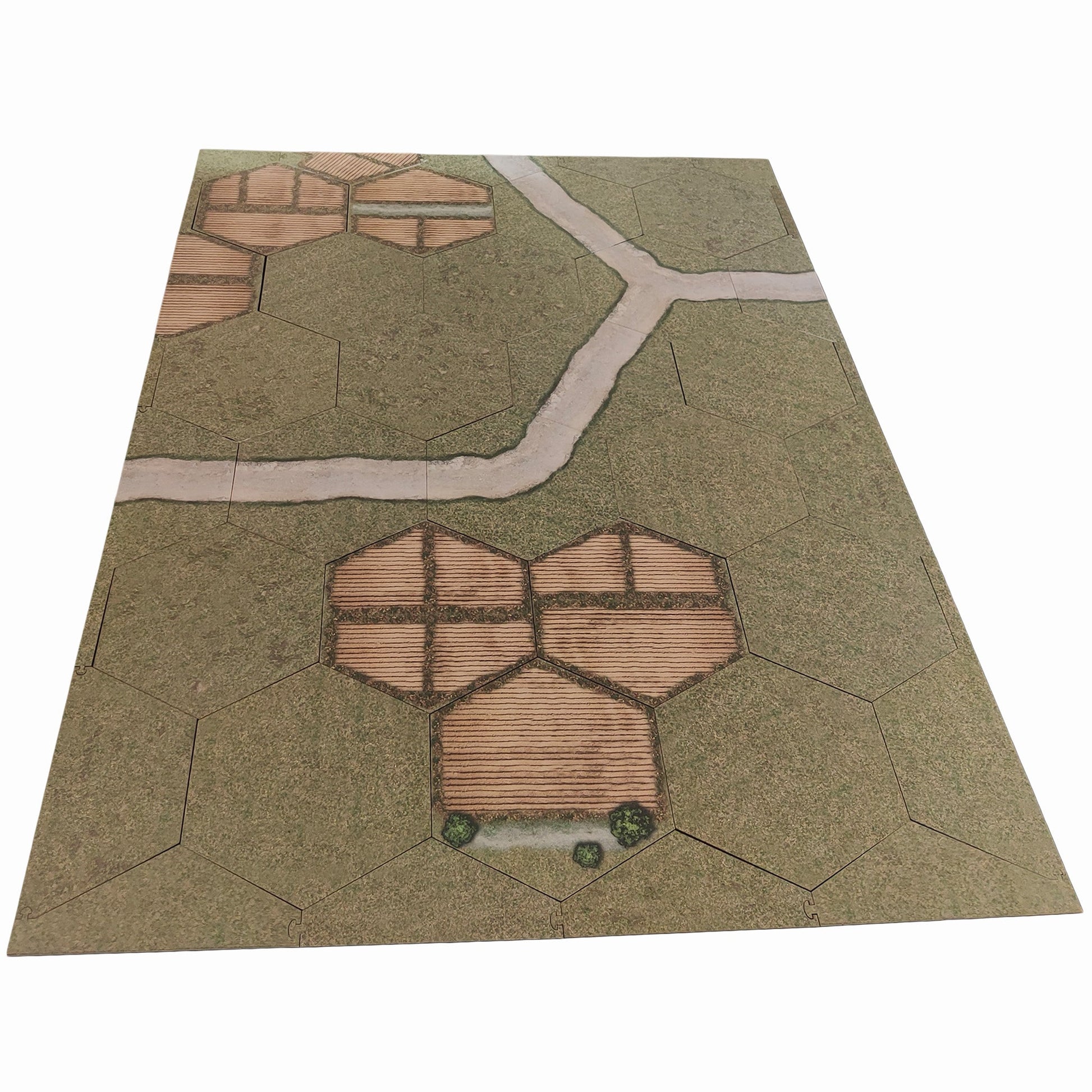 Grass Flex Hex Board 180 x 120 (TTR) - Battlefield Accessories