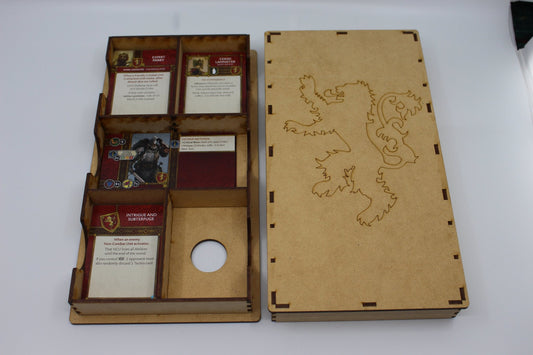 Lion Card Box - Battlefield Accessories
