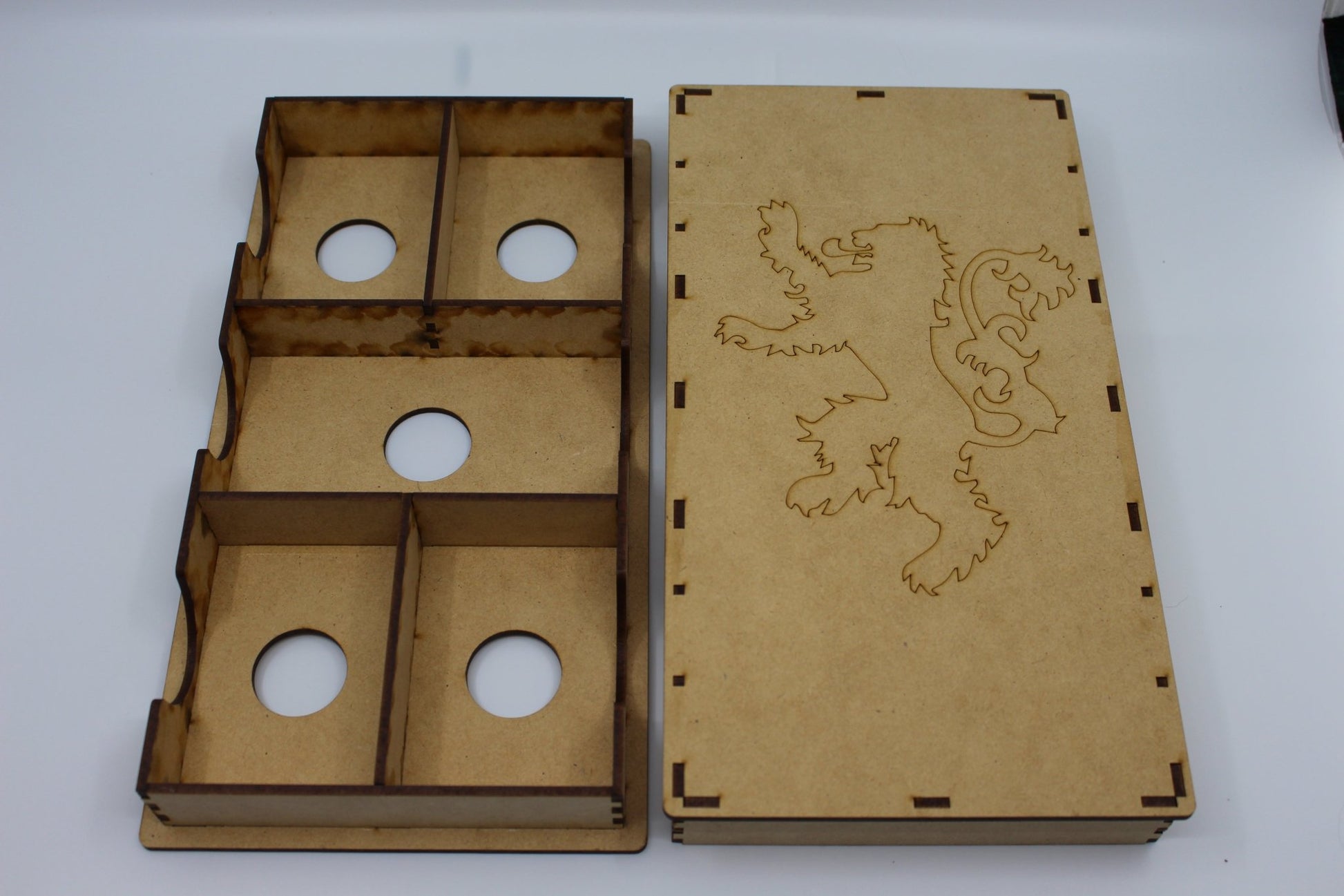 Lion Card Box - Battlefield Accessories
